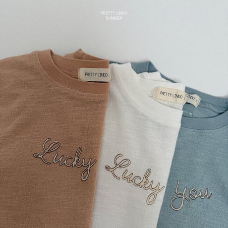 lindo/37. lucky T-shirt XS-XL