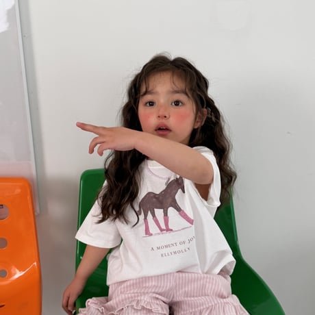 ellymolly/100. blush pony T-shirt 5-11