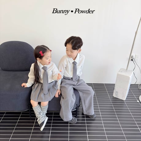 bunnypowder/72. school cloth shirt 2XL-4XL