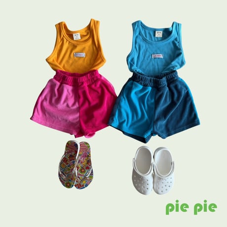 pie/21. half half terry half pants XS-XL