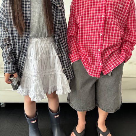 our/41. check shirt S-XL