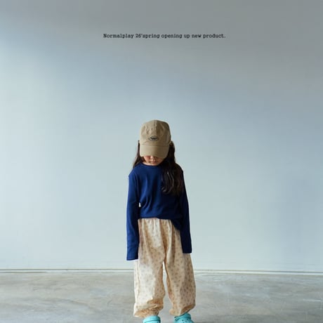 normalplay/55. a day flower pants 12M-XL