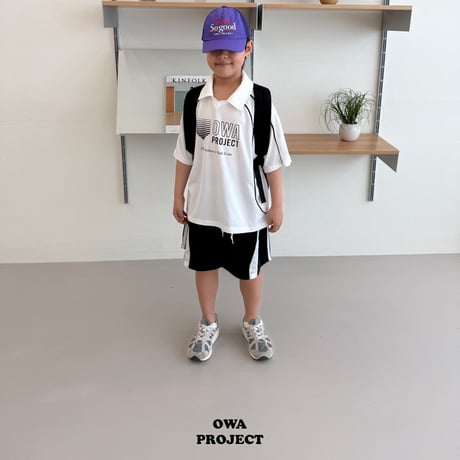 owa/21. collar line T-shirt S-XL