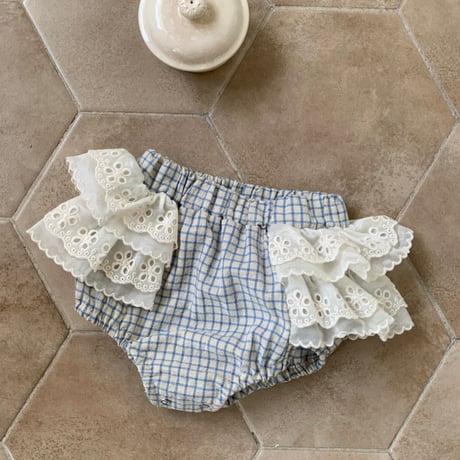 bebeholic/8. sei check bloomer S(3-6M)-L(12-18M)