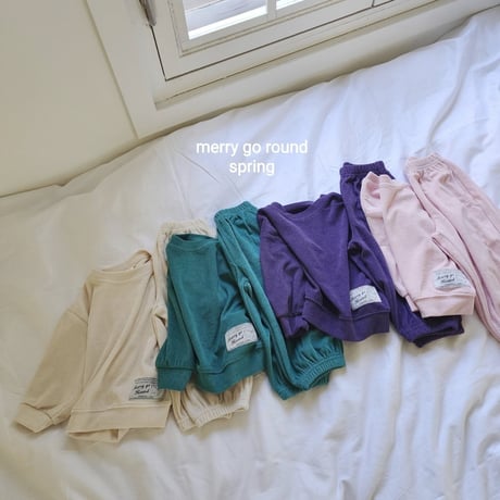 merrygoround/23. terry set XS-2XL