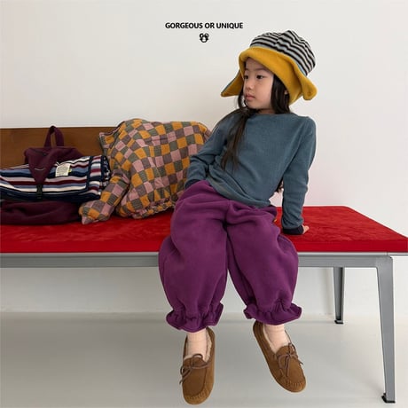 gou/60. curly pants JS(8-9Y)-JL(10-11Y)