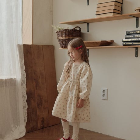 melikey/110. vintage flower one-piece JS-JM