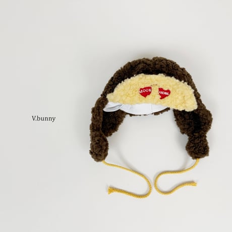 vbunny/35. pogle two color cap FREE(48CM-53CM)