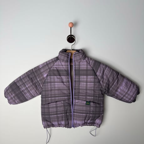 andbutter/57. Mode Check Padded Jacket JS-JM