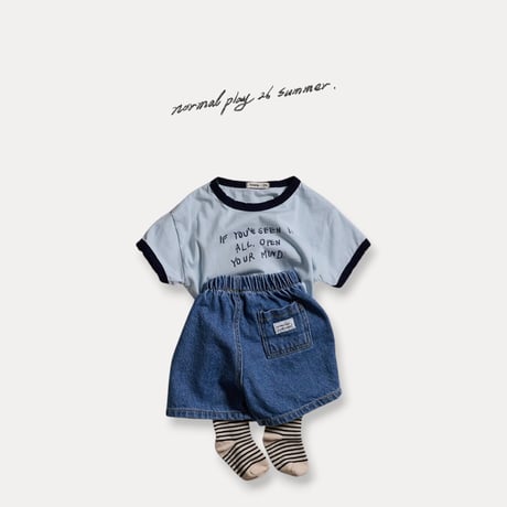normalplay/2. half t T-shirt 12M-XL