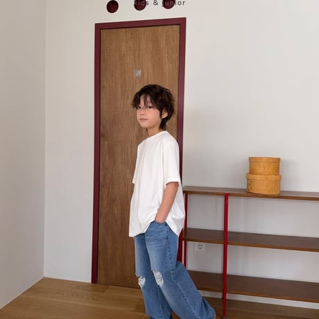 owen/2. 26 daily half t T-shirt JS-JXL