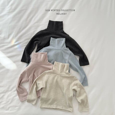 melikey/1. compotable Turtleneck pollar XS-XL
