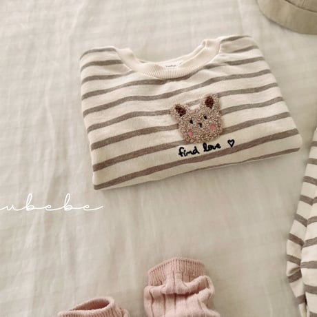 valubebe/79. rabbit S T man-to-man 6M-S