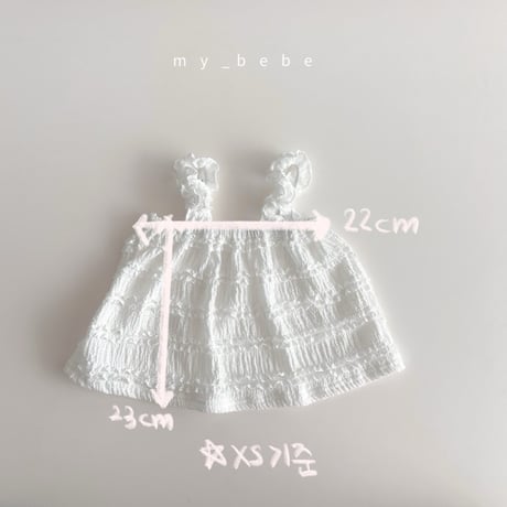 mybebe/20. fril kangkang sleeveless XS-XL