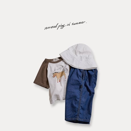 normalplay/26. pony raglan half t T-shirt 12M-XL