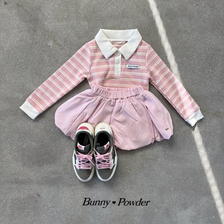 bunnypowder/79. high collar T-shirt S-XL