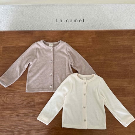 lacamel/5. poa eyelet cardigan XS-XL