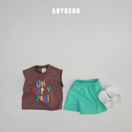 soybean/186. plan ) rainbow sha set XS-XL