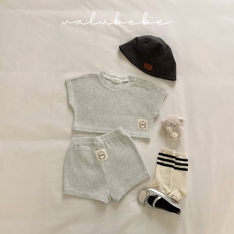 valubebe/7. cropple waffle pants 6M-S
