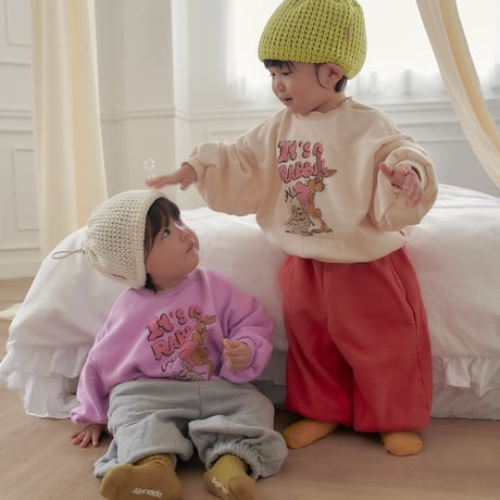 thelala/41. rabbit man-to-man XS-XL