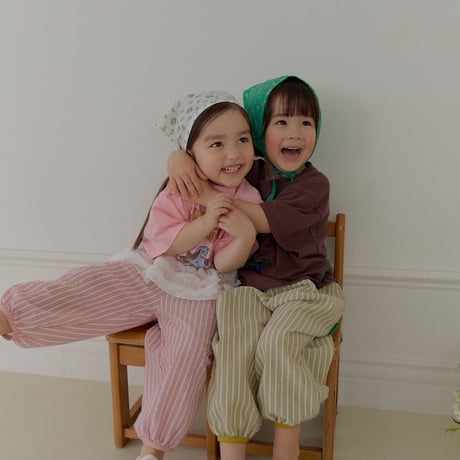 hans/33. cherry stripe pants XS-XL