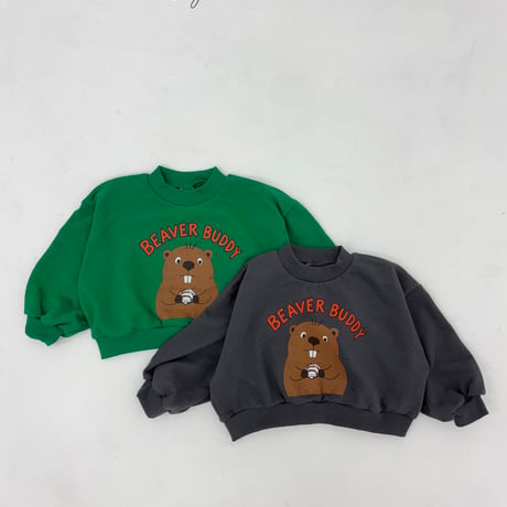 yogurtmansion/58. biber man-to-man XS-XL