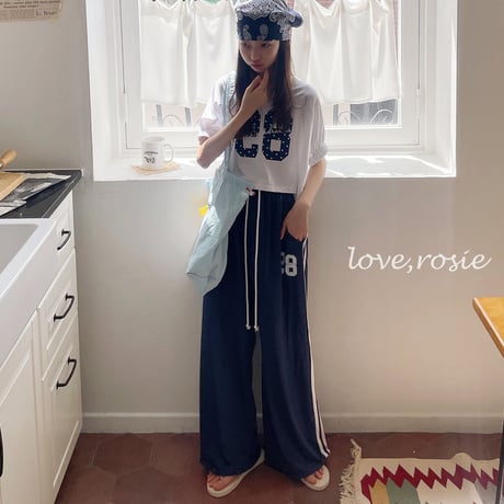 loverosie/161. mesh tape 2way pants 3XL