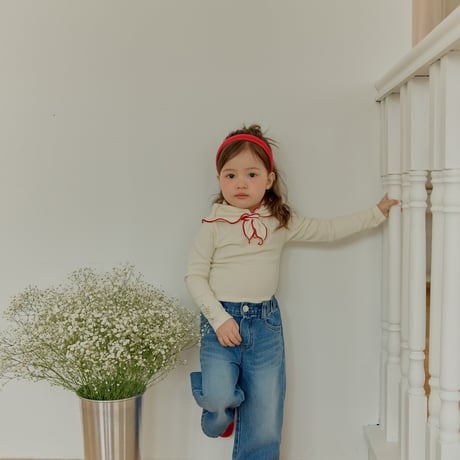ueo/42. madlen button T-shirt JS-JM