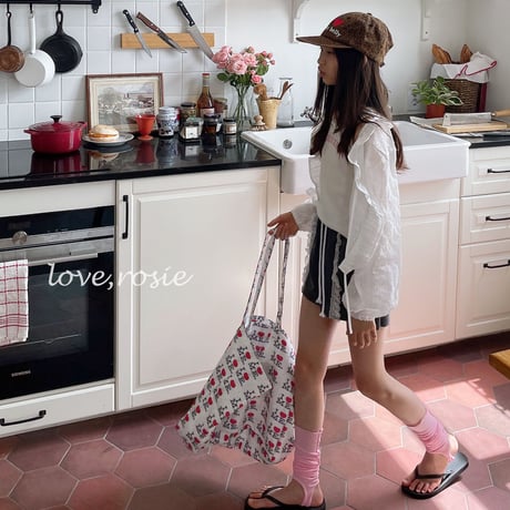 loverosie/156. popcorn cd blouse L-XL