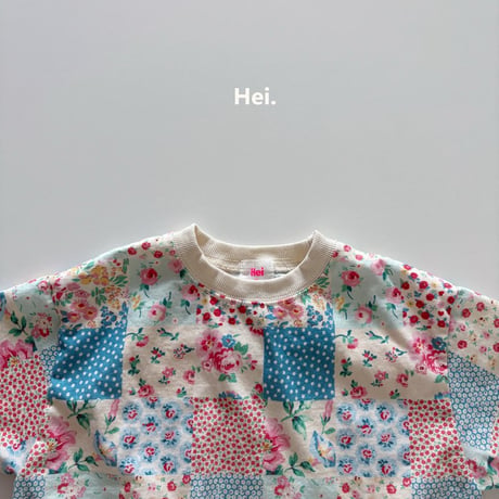 hei/9. quilt T-shirt XS-XL