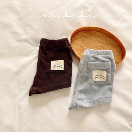 valubebe/41. awesome terry shorts  6M-S