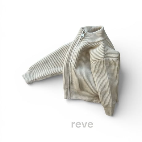 reve/12. knit zipup S-2XL