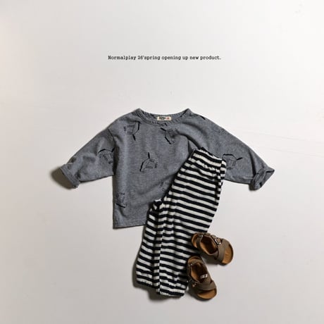 normalplay/20. darling hols single T-shirt 12M-XL