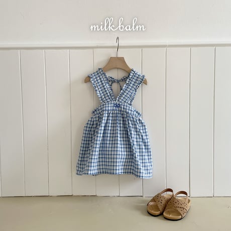 milkbalm/24. ribbon embroidery overalls skirt XS-XL