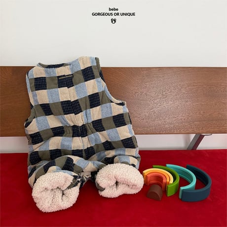 gou/8. B- rect overalls 2(6-12M)-3(12-18M)