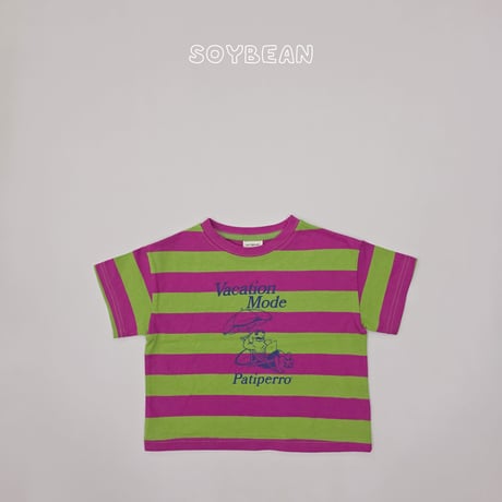 soybean/36. plan ) vacance dangara half t T-shirt XS-XL