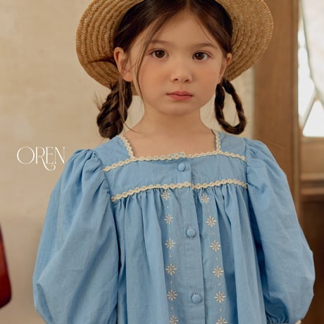 oren/48. jardin blue dress S-XL