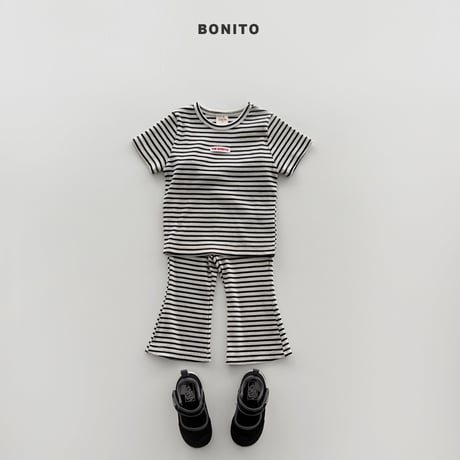 bonito/104. slim stripe set JS-JM