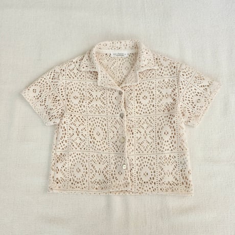 monatelier/13. croche collar cardigan S-2XL