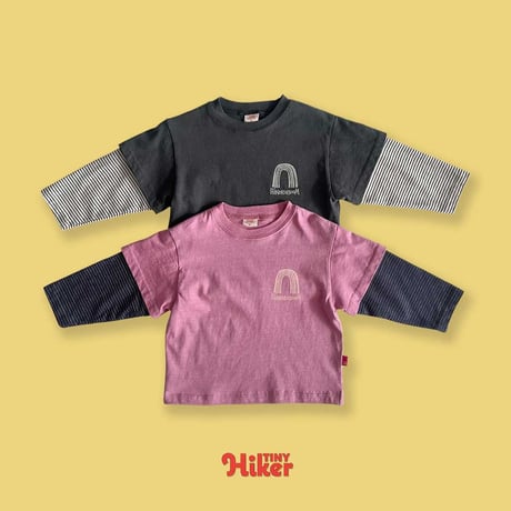 tinyhiker/24. pigment rayerd T-shirt XS-XL