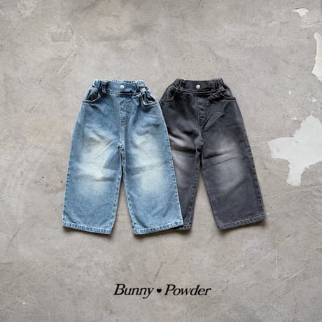 bunnypowder/103. denim pants 2XL-4XL