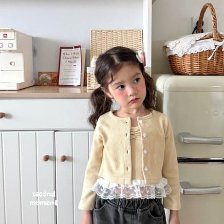 secondmoment/46. smoothy set cardigan XS-XL