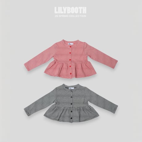 lilybooth/20. fril cardigan JS-JL