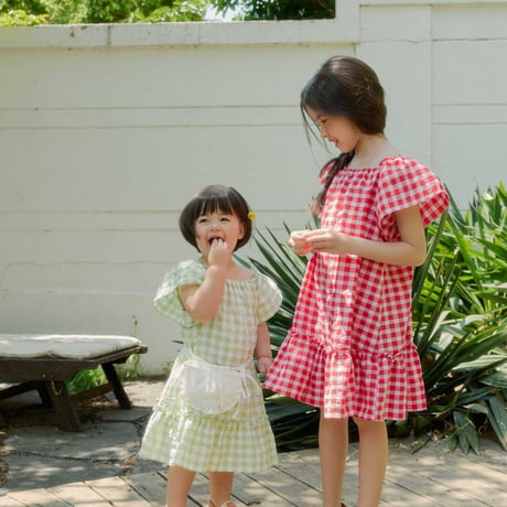 urbanrabbit/128. Seersucker Check One-piece XS-XL
