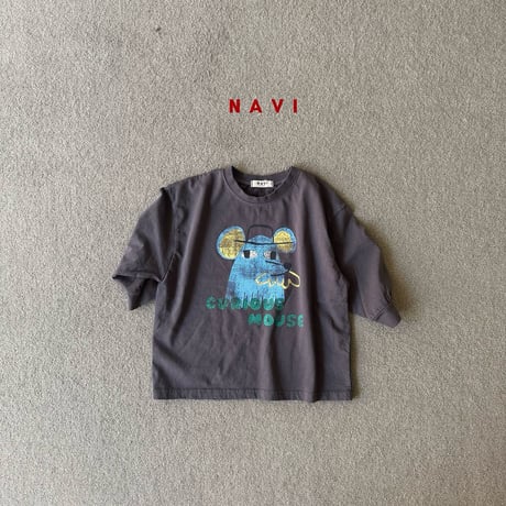 navi/20. Mouse long T-shirt 2XL-JL