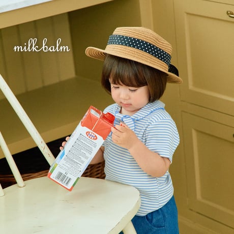 milkbalm/30. 26 sailer half t T-shirt XS-XL