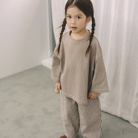 melmel/26. Striped hip pockets pants XXS-XL