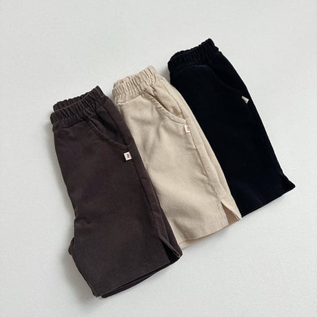 minirobe/3. Corduroy Capri Pants S-XL