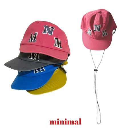 minimal/78. MNM ball cap FREE(54CM)