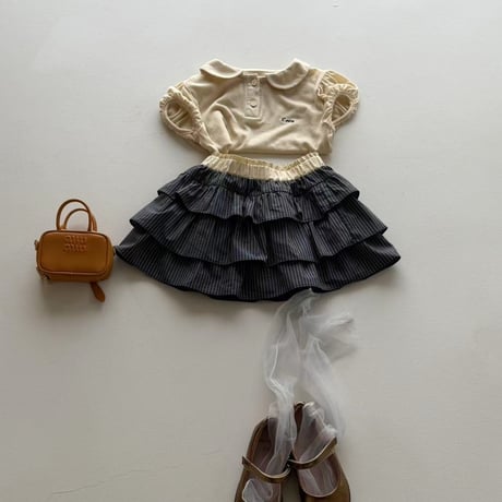 aiai/105. coco collar puff T-shirt 90-130